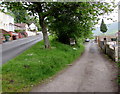 Side road below Banalog Terrace, Hollybush