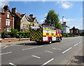 Fire engine in Cainscross, Stroud