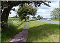 Path along the A18 Doncaster Road