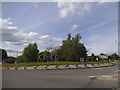 Roundabout on London Road, Newport Pagnell