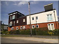 New flats on the B526, Tickford End