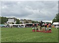 SK2570 : Showjumping at Chatsworth Horse Trials by Jonathan Hutchins