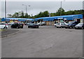 Blue corner of Bridge Street Industrial Estate, Tredegar