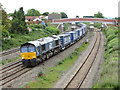 Tesco container train at Undy