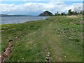 NS4074 : Dumbarton foreshore by Lairich Rig