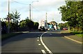 The A487 in Llanwnda