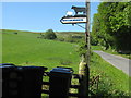 Williamhope farm signpost