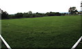 ST3090 : Off-season view of a football pitch, Malpas, Newport by Jaggery
