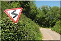 SX8557 : Double bend sign, Whitehill Lane by Derek Harper