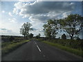 SP5472 : Rugby Road near Kilsby by David Howard