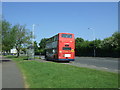 Bus stop and shelter on Castle Road, Rosyth