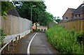 SP3609 : Cycleway & footpath to Blakes Avenue, Cogges, Witney, Oxon by P L Chadwick