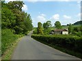 Bockleton Road passing Trafalgar Cottage