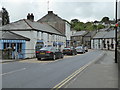 Camelford from the bridge over the River Camel