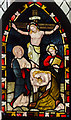 Stained glass panel, St Helen