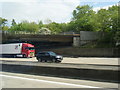 M25 at Oaklawn Road overbridge