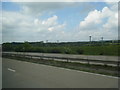 View north from M20 near Hunger Hatch