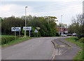 Towards Stoke Road/Normandy Way roundabout