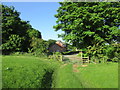 The Minster Way entering Bainton