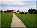 Footpath  over  Malton  School  playing  field