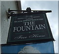 Sign for the Fountain Hotel, Hawes