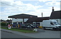 Service station on the A684, Great Crakehall