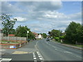 Bus stop on the A684, Morton on Swale