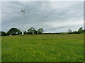 Wind turbine at Coed Adam