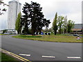 Roundabout in Southville, Cwmbran