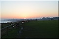 Sunset over Bridlington