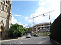 Approaching the junction of Church and Park Roads