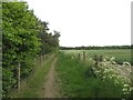 Footpath to the west of Bedlington