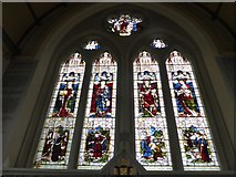 TQ1875 : Holy Trinity, Richmond: stained glass window by Basher Eyre