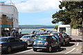 Queue for chain ferry