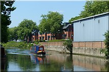 SK5639 : Summer in the City – Nottingham Canal (1) by Alan Murray-Rust