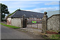 Gateposts at Peebles