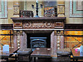 NZ2463 : The Centurion Bar, Newcastle Central Station - fireplace by Mike Quinn