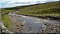 NY8034 : Looking down the Harwood Beck by Terry Burnett