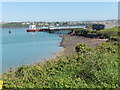 The Pembrokeshire Coast Path near Popton Point