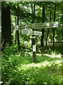 Signpost on the A436