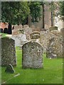 Tombstones, Lambourn churchyard