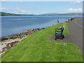 NS0965 : Seat overlooking Rothesay Bay by M J Richardson