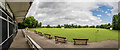 SK3516 : Ashby Bath Grounds from the cricket pavilion by Oliver Mills