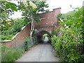 Bridge under the railway