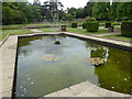 Ornamental pond in Kingsnorth Gardens