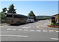 SS9082 : Coach parking area in Bridgend Designer Outlet by Jaggery