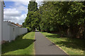 Pedestrian and cycle way off New Bedford Road, Luton