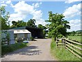 Farm buildings near Mere Hall Farm