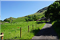 Path up to Sticks Pass