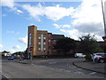 Irthlingborough Road at the junction of Senwick Road